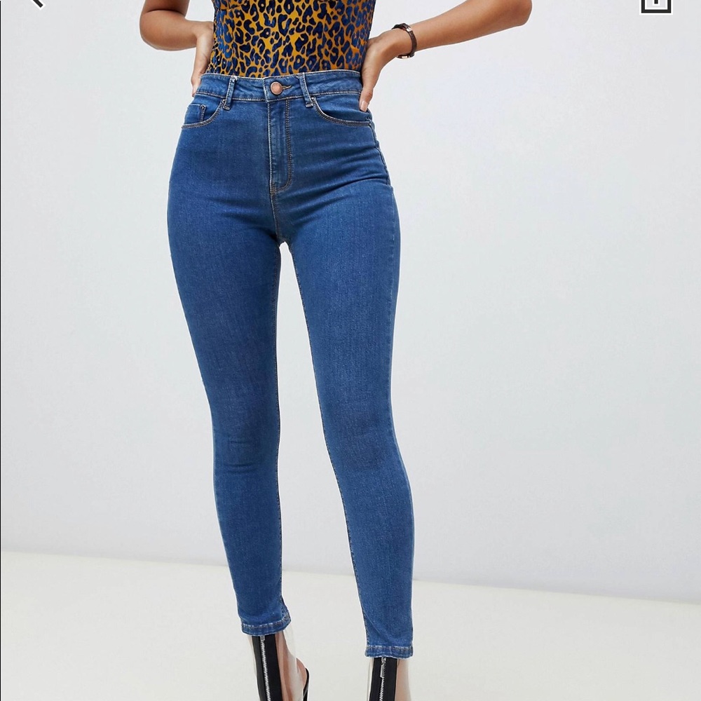 ASOS ‘Ridley’ High Waisted Denim